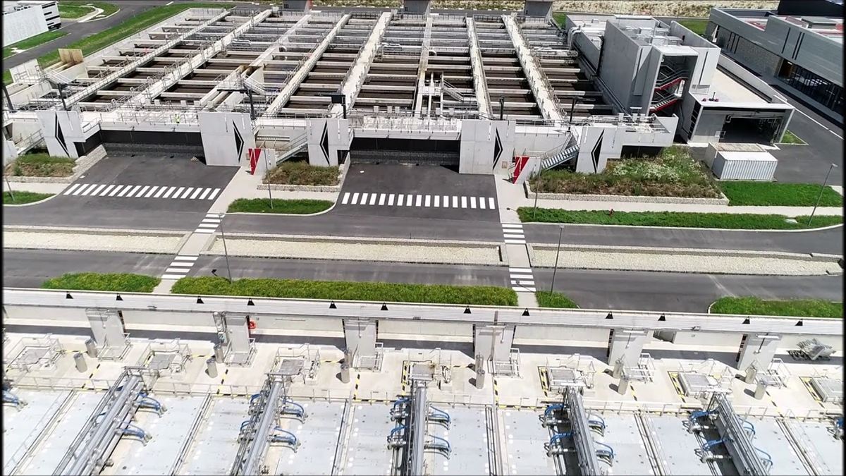 BIOSAV — Conception-Réalisation de la File Biologique, Usine d'Épuration Seine Aval