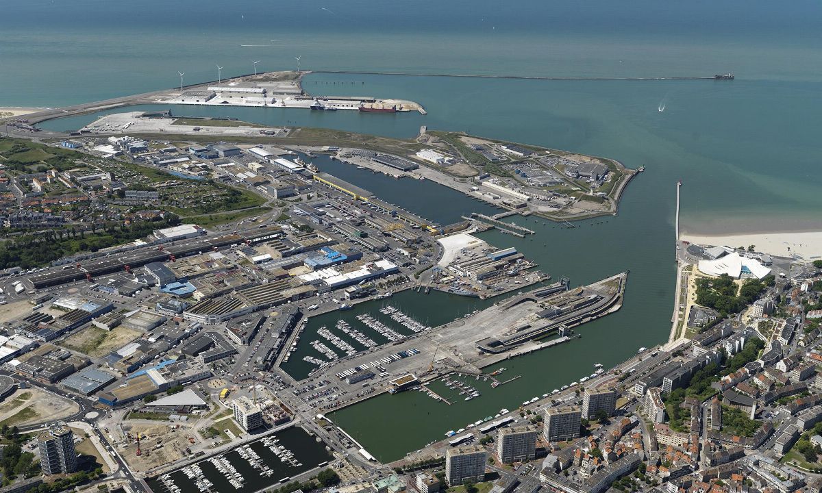 Renforcement du Quai de l'Europe — Port de Boulogne-sur-Mer